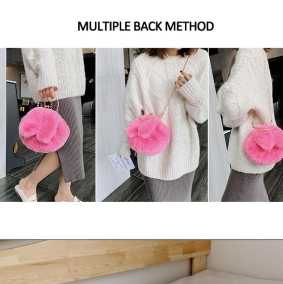 Minimalist plush bag - Picture 4 of 9